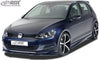 VW Golf 7 Front Lip Splitter UNPAINTED