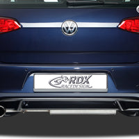 VW Golf 7 Rear Bumper Side Extensions UNPAINTED