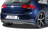 VW Golf 7 Rear Bumper Side Extensions UNPAINTED