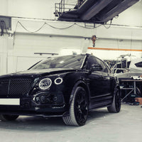 BENTLEY BENTAYGA -20 Speed S Carbon fiber front bumper splitter