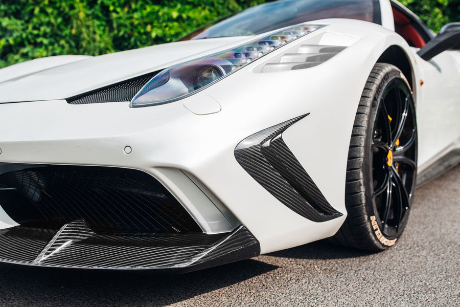 Ferrari 458 Speciale CARBON Performance front bumper side vents