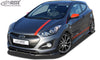 HYUNDAI i30 Coupe 2013+ Front Lip Splitter UNPAINTED