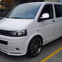 VW T5 Facelift (2009+) Front Lip Splitter UNPAINTED