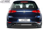 VW Golf 7 "GTI-Look" Rear Bumper Spoiler UNPAINTED