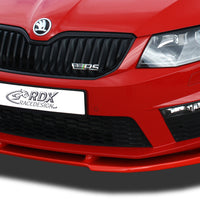 SKODA Octavia 3 (5E) RS Front Lip Splitter UNPAINTED