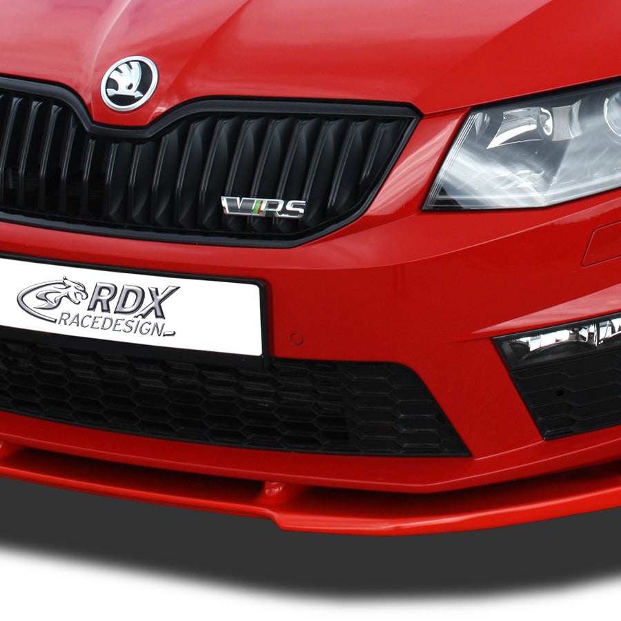 SKODA Octavia 3 (5E) RS Front Lip Splitter UNPAINTED