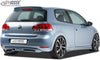 VW Golf 6 rear bumper extension UNPAINTED