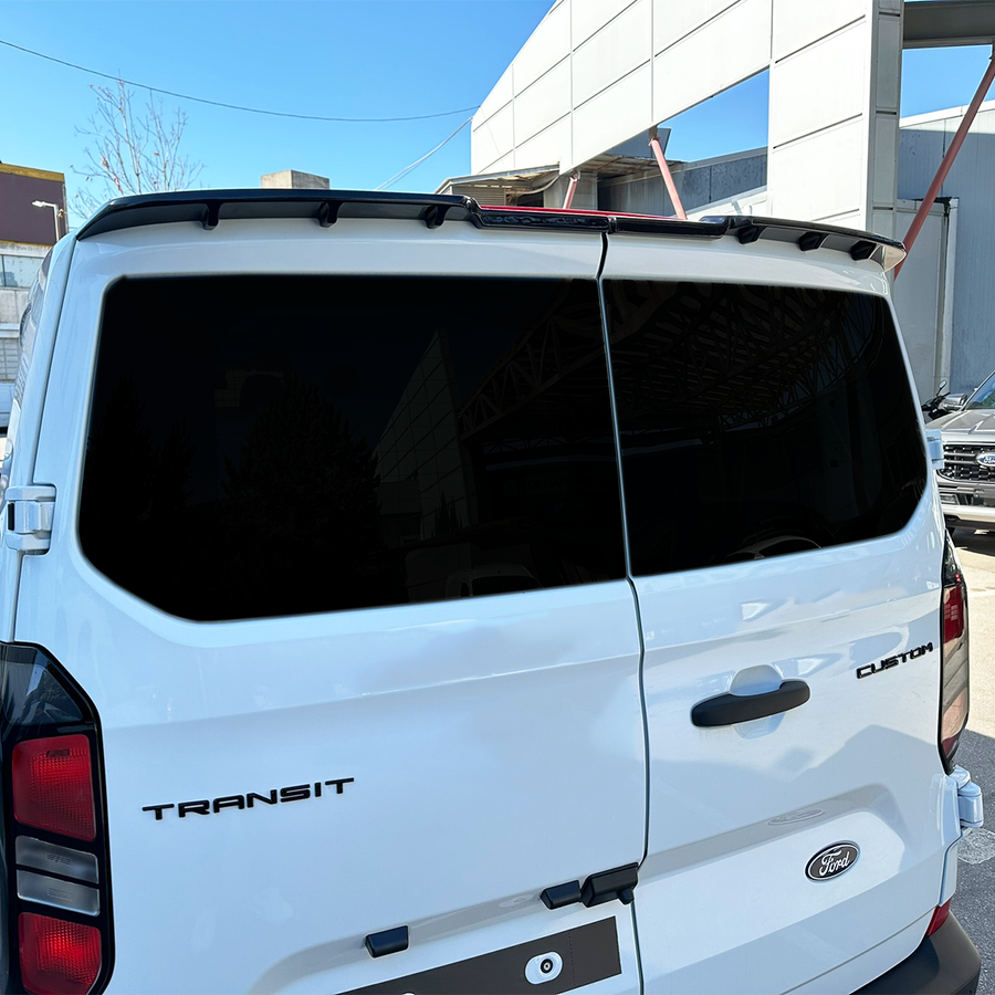 Ford Transit Custom Mk2 (2023-) Roof Spoiler V.1 Barn Doors