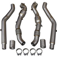 Audi S6 / RS6, S7/ RS7 (C7) 4.0 V8 Quattro Downpipe with racing catalysts