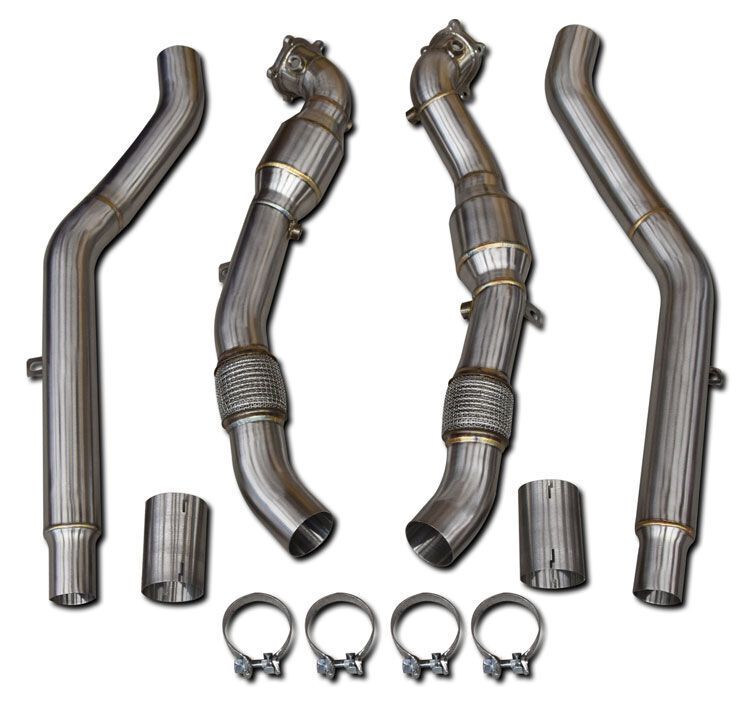 Audi S6 / RS6, S7/ RS7 (C7) 4.0 V8 Quattro Downpipe with racing catalysts