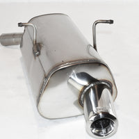 Mini Cooper Rear Muffler 1 Tip, Round 80mm (SS)