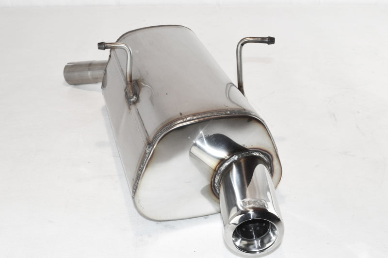 Mini Cooper Rear Muffler 1 Tip, Round 80mm (SS)