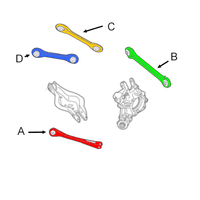 BMW 1 / 2 / 3 SERIES F20 / F30 REAR CONTROL KIT ARMS