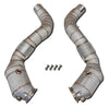 BMW M850 G14,G15/M550i G30/X5M G05 Downpipe with cats