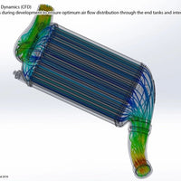 Porsche 911 Turbo (997.1/997.2(GT2RS)) Intercooler kit MERA for OEM/DO88 Y-pipe