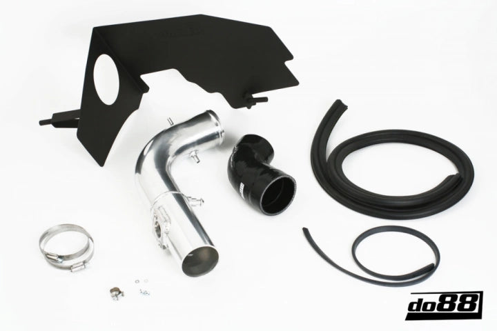 SAAB 9-3 2.0T 2005- Turbo intake system with(out) filter, black hose