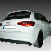 Audi A3 8V Sportback (2013-2016) Single Exhaust Rear Diffuser