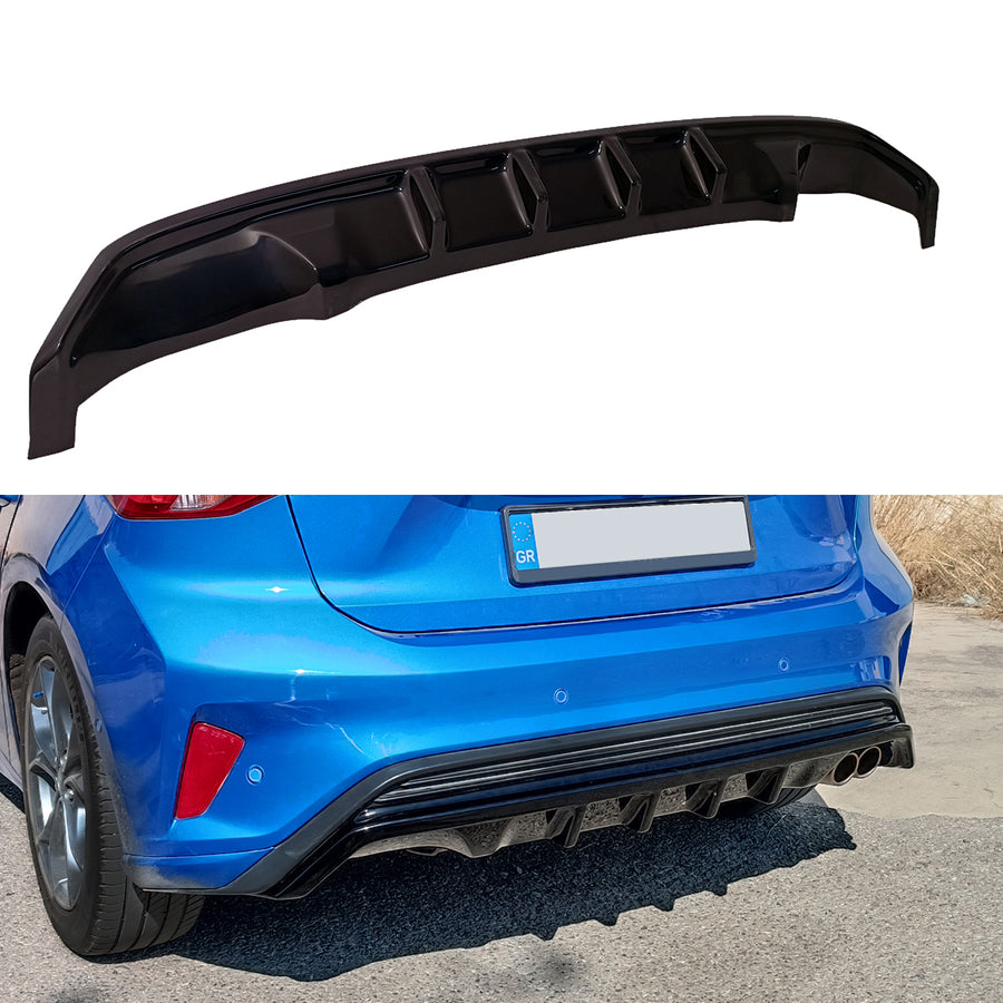 Ford Focus Mk4 ST-Line (2018-2022) Rear Diffuser