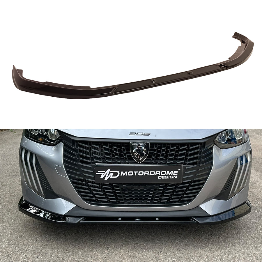 Peugeot 208 Mk2 Facelift (2023-) Front Splitter