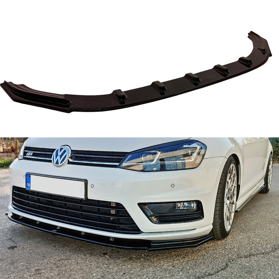 VW Golf Mk7 R / R-Line Front Splitter