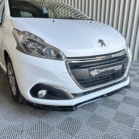 Peugeot 208 Mk1 Facelift (2015-2019) Front Splitter