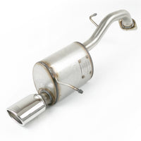 Toyota Yaris IV Rear Muffler 1 Tip, Oval 95x65 (SS)