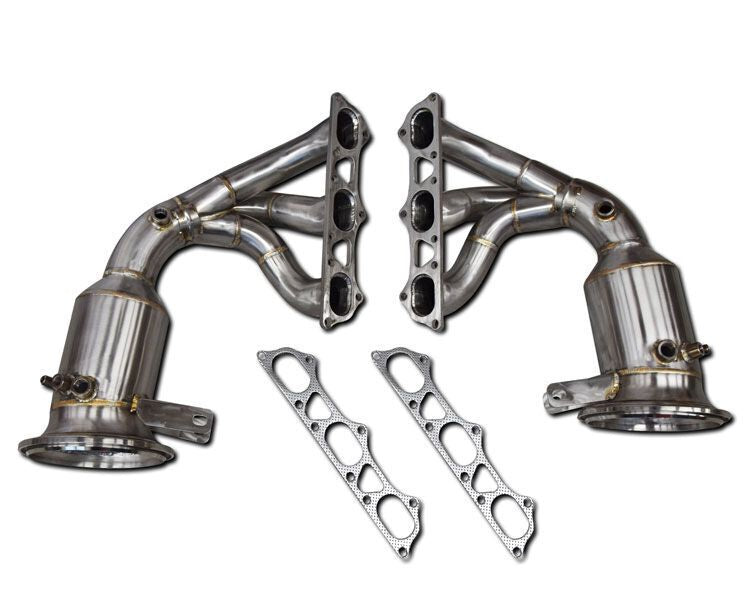 Porsche 992 GT3 4.0, 21-22 Stainless exhaust manifolds, without cat