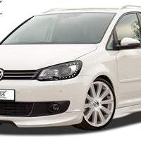 VW Touran 1T1 Facelift 2011+ Front Spoiler UNPAINTED