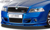 SKODA Octavia 2 RS Typ 1Z -2008 Front Lip Splitter UNPAINTED