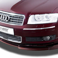 AUDI A8 D3 / 4E -2005 (All, incl. W12 and S8) Front Lip Splitter UNPAINTED