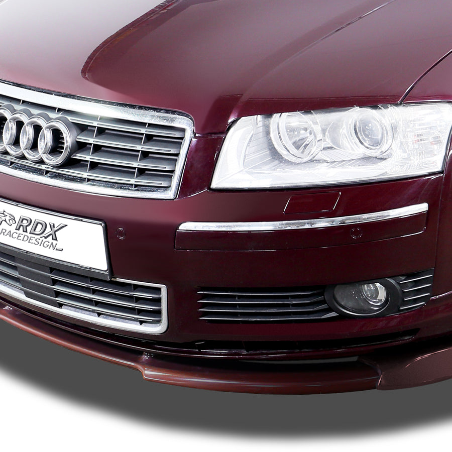 AUDI A8 D3 / 4E -2005 (All, incl. W12 and S8) Front Lip Splitter UNPAINTED