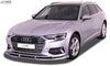 AUDI A6 4K C8 2F Front Lip Splitter UNPAINTED