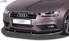 AUDI A4 B8 Facelift 2011+ Front Lip "V2" Splitter UNPAINTED