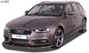 AUDI A4 B8 Facelift 2011+ Front Lip "V2" Splitter UNPAINTED