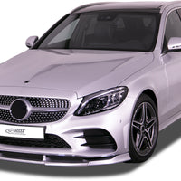 MERCEDES C-Class AMG-Line W205, S205, C205 (2018+) Front Lip Splitter