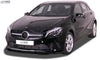 MERCEDES A-Class W176 (2015-2018) Front Lip Splitter UNPAINTED