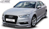 AUDI A3 8V, 8VA Sportback, 8VS Sedan, 8V7 Convertible Front Lip Splitter