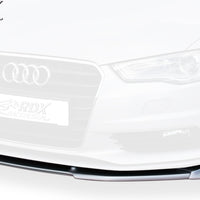 AUDI A3 8V, 8VA Sportback, 8VS Sedan, 8V7 Convertible Front Lip Splitter