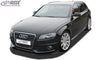 AUDI A4 B8/B81 (S-Line- and S4-Frontbumper) Front Lip Splitter UNPAINTED