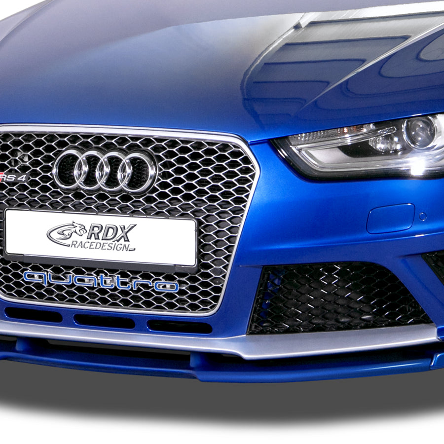 AUDI RS4 B8 Front Lip Splitter UNPAINTED