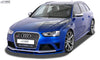 AUDI RS4 B8 Front Lip Splitter UNPAINTED