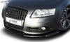 AUDI A6 4F -2008 (S-Line Frontbumper) Front Lip Splitter UNPAINTED