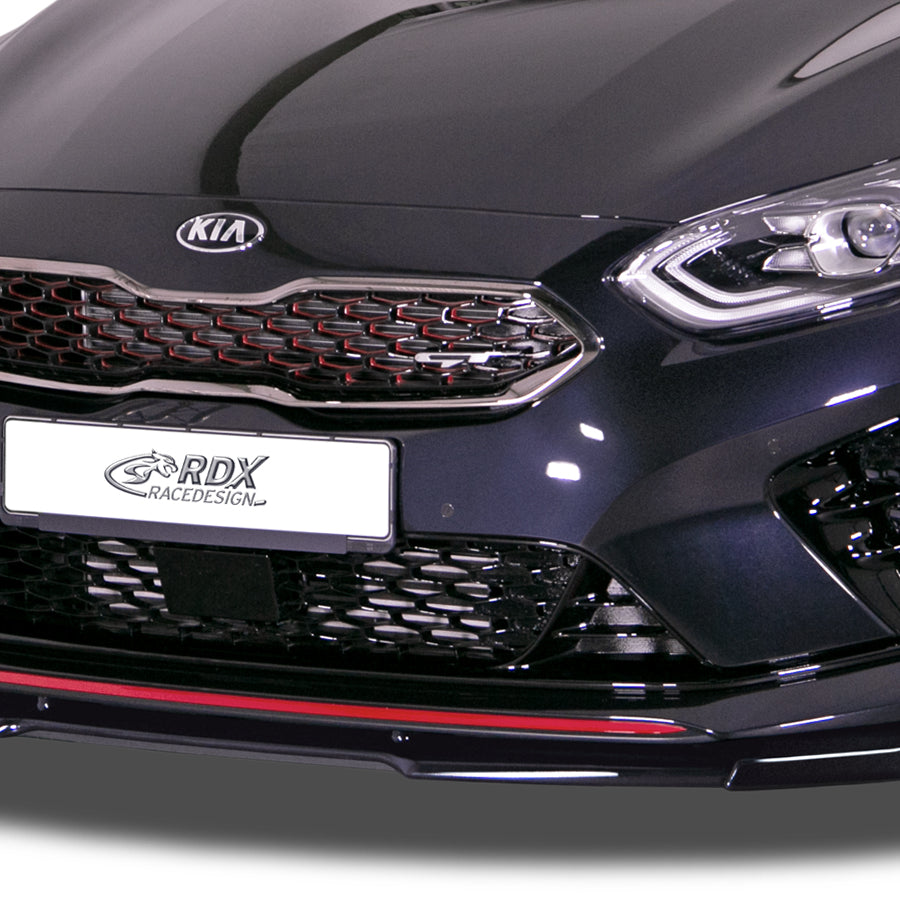 KIA Ceed & ProCeed GT / GT-Line (CD) Front Lip Splitter UNPAINTED