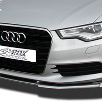 AUDI A6 C7 Front Lip Splitter UNPAINTED