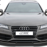 AUDI A7 & S7 2010-2014 (S-Line and S7 Frontbumper) Front Lip Splitter