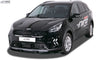 KIA Niro (Typ DE, 2016+) Front Lip Splitter UNPAINTED