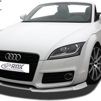 AUDI TT 8J -2010 (S-Line Frontbumper) Front Lip Splitter UNPAINTED