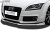 AUDI TT 8J -2010 (S-Line Frontbumper) Front Lip Splitter UNPAINTED