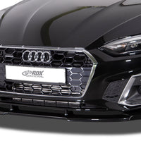 AUDI A5 S-Line / S5 (F5, 2020+) (Coupe + Cabrio + Sportback) Front Lip Splitter