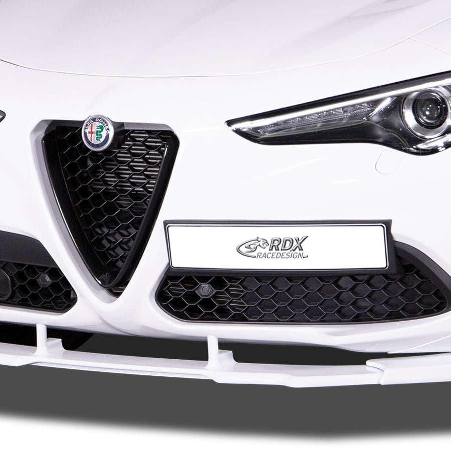 ALFA ROMEO Stelvio (949) 2017+ Front Lip Splitter UNPAINTED